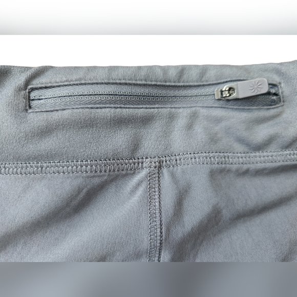 ATHLETA GIRL Teen SOLID RECORD BREAKER 3" SHORT Grey, size XXL/16 - Picture 3 of 6